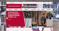 Desktop Screenshot of casaalbertomoravia.it